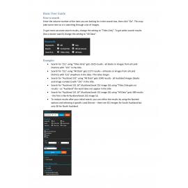 User guide